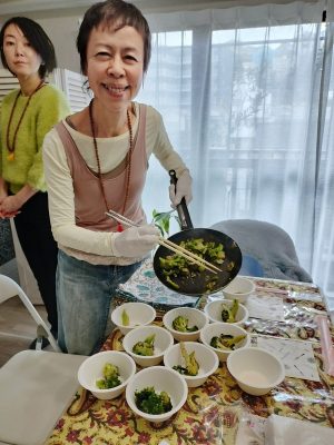 太陽礼拝108回＋シャットカルマ＋ジャパ瞑想＋インドランチを作って食べるヨガイベント