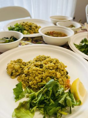 太陽礼拝108回＋シャットカルマ＋ジャパ瞑想＋インドランチを作って食べるヨガイベント